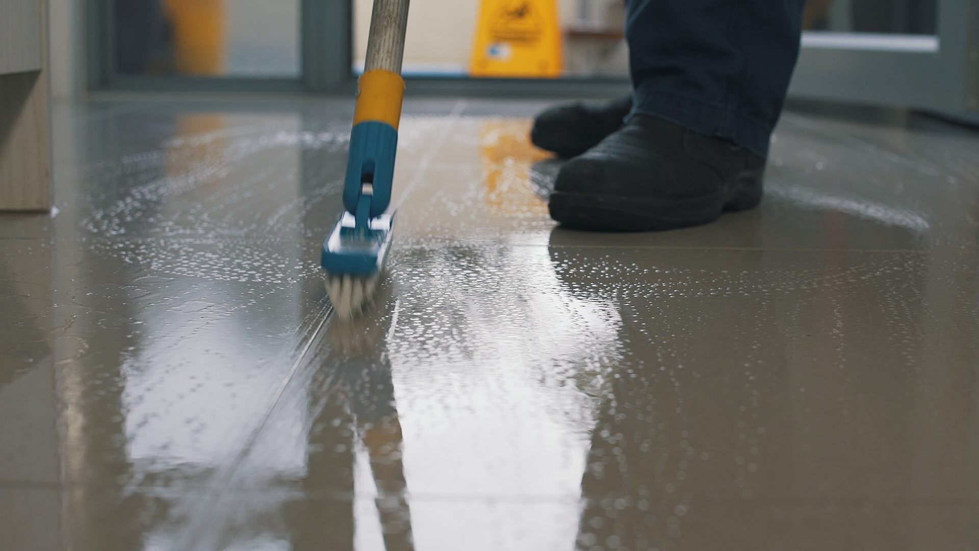 Tile flooring